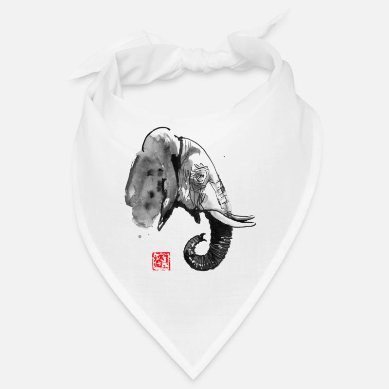 elephant profile Bandana