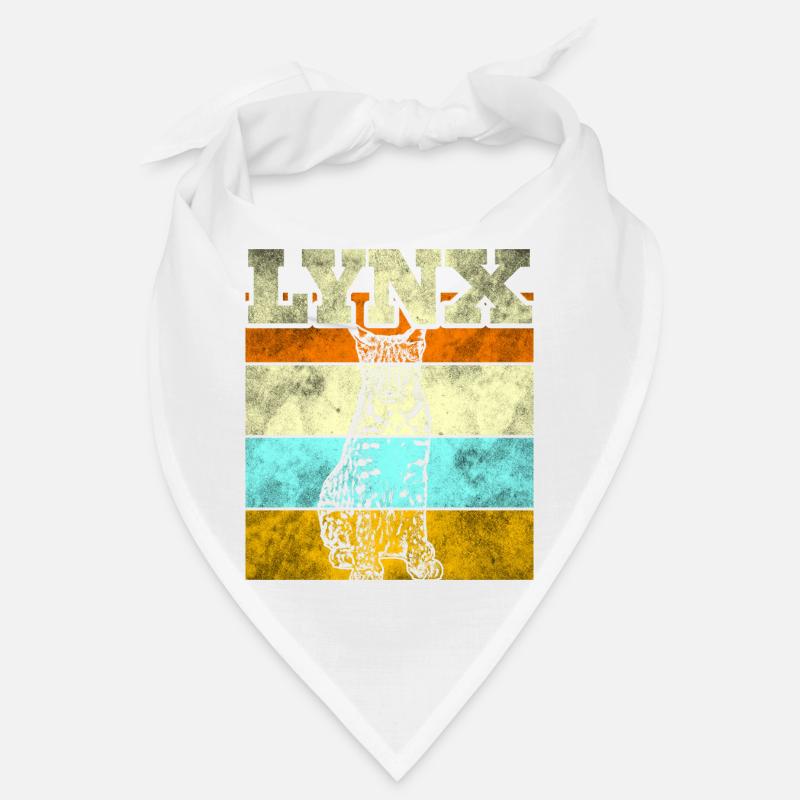 Luchs - Bandana - Weiß