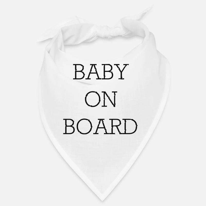 Bébé à bord Bandana