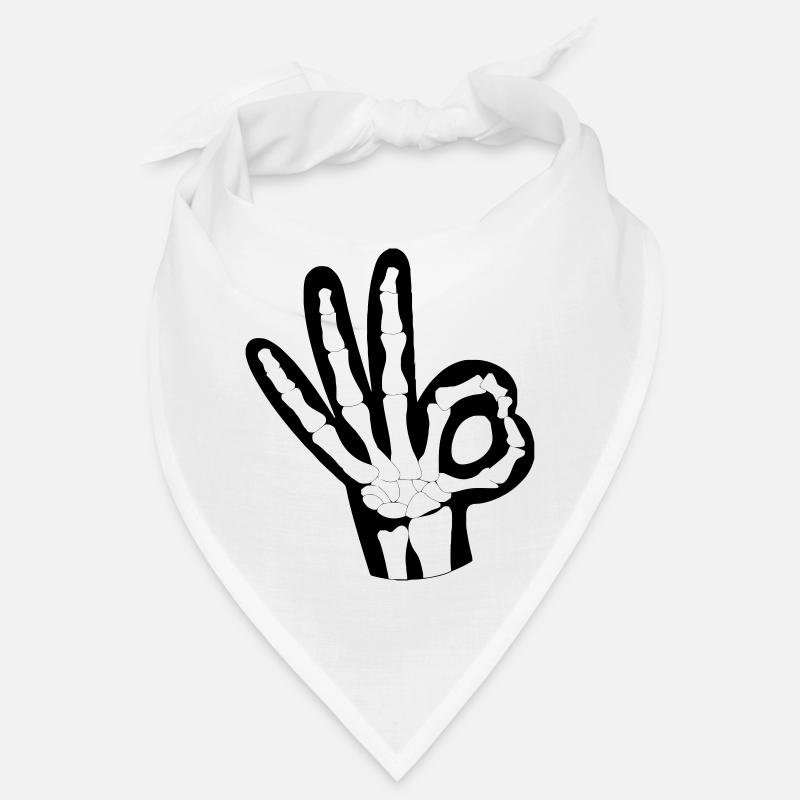 OK Knochen Bandana