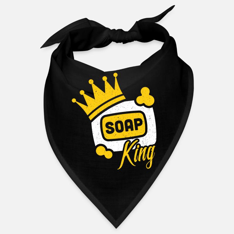 Roi de savon - cadeau de savon de saponification Bandana
