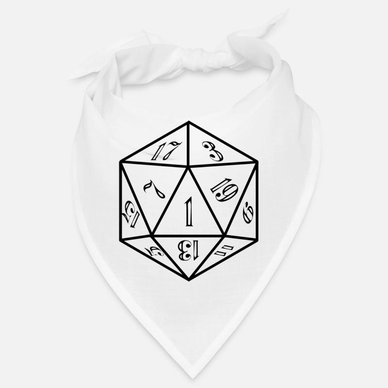 W20 Beste Probe Sei Ein Held RPG Bandana