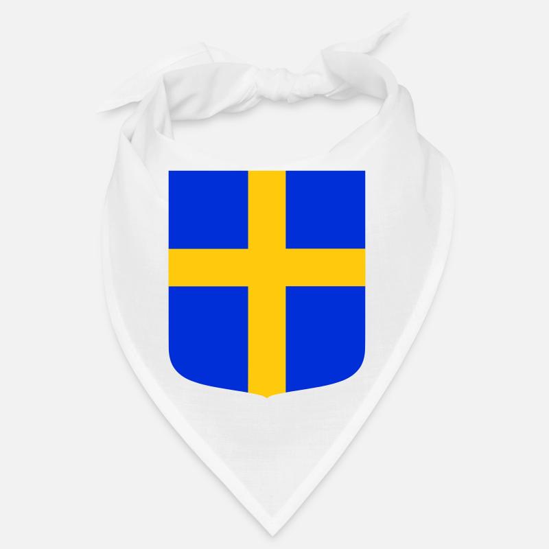 Drapeau bouclier Suède Bandana