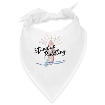Stand Up Paddler SUP - Bandana - Weiß - Vorne