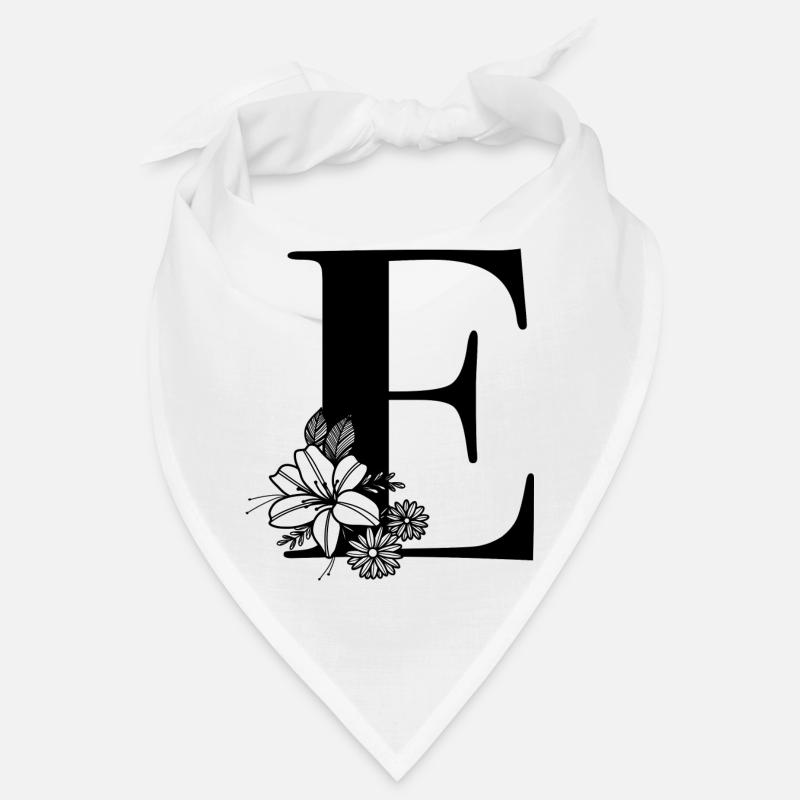 Lettre E Bandana