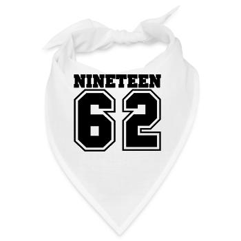 1962 - Bandana - Weiß - Vorne