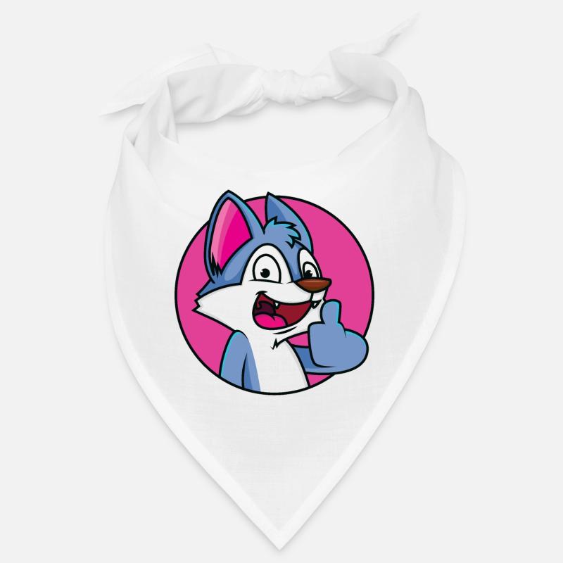 Thumbs up wolf Bandana