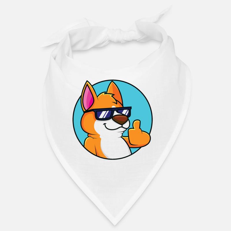 Cool Fox - Pouce vers le haut Bandana