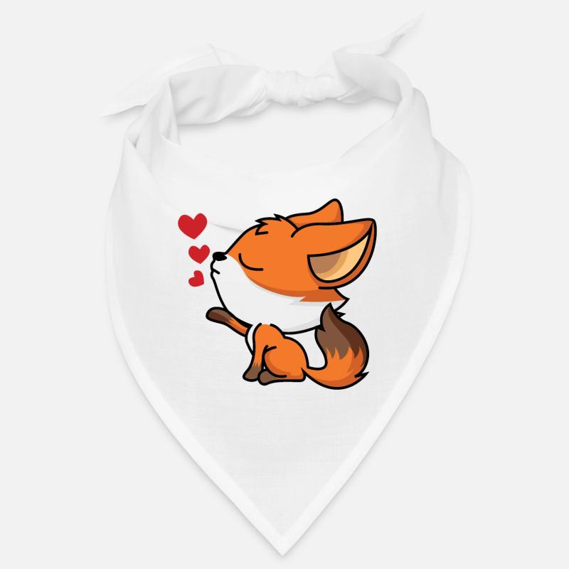 Heart Fox Bandana
