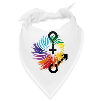 gender rols - Bandana - Weiß - Vorne