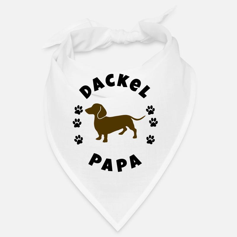 Dackel Papa Bandana