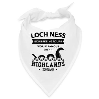 Loch Ness Monster Touren - Bandana - Weiß - Vorne