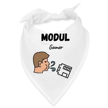Blow the Modul - Bandana - Weiß - Vorne