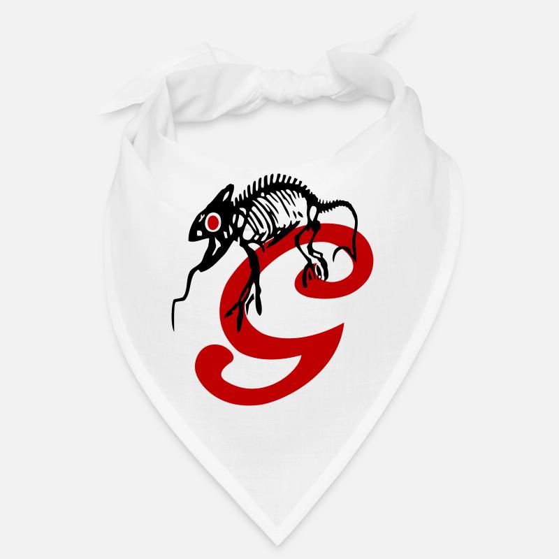 Gecko, lizard, initial Bandana