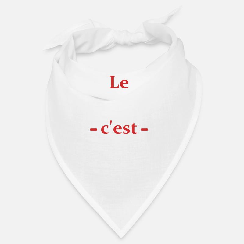 fromage - Bandana - blanc