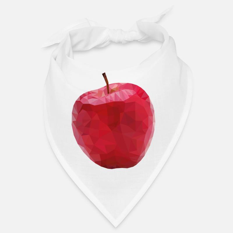 Apple conçu en Low Poly Art Bandana