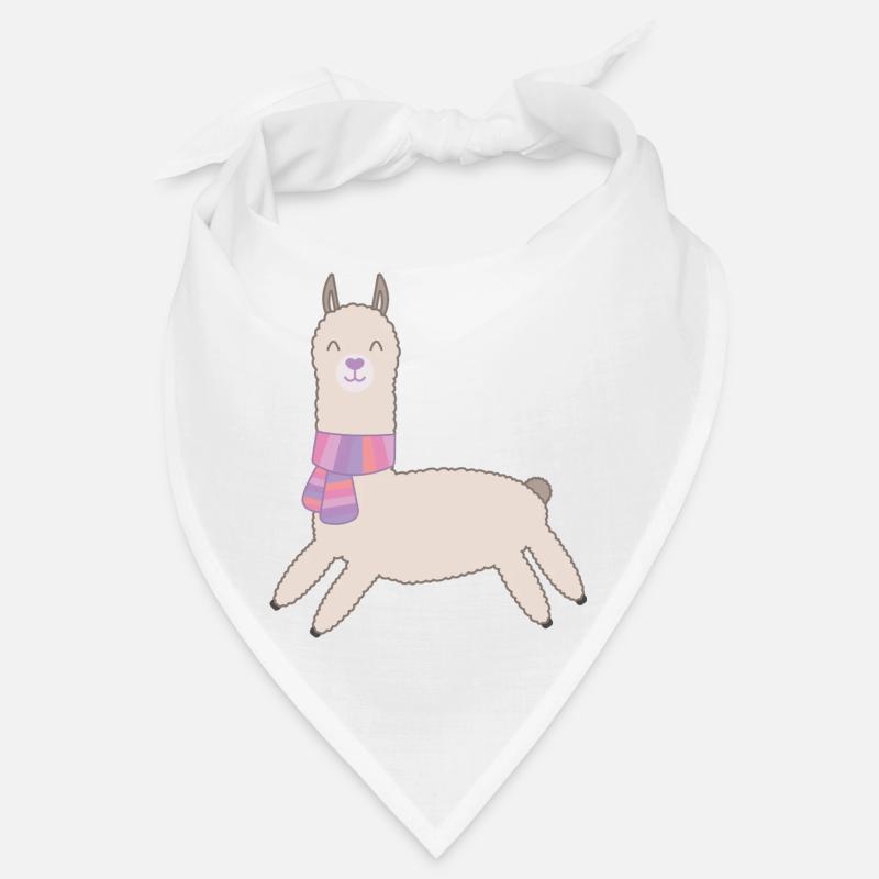 süßes Alpaka Bandana