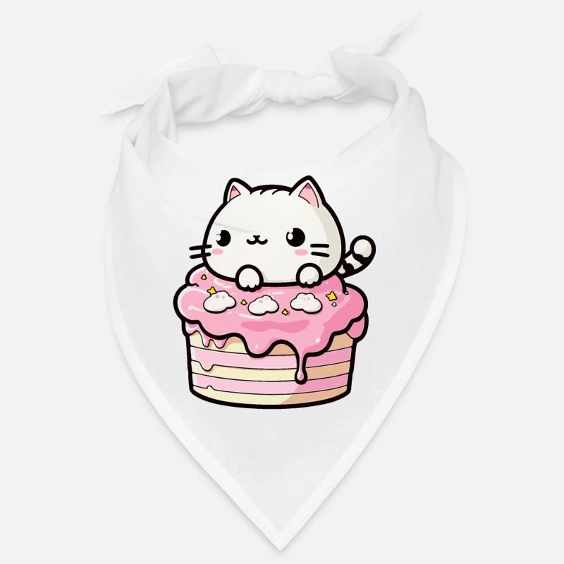 Chat gateau Bandana