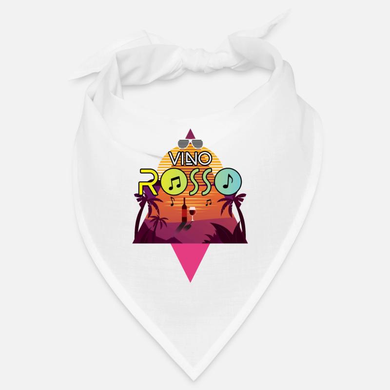 Vino Rosso oder Bianco Bandana