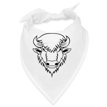 buffalo - Bandana - Weiß - Vorne
