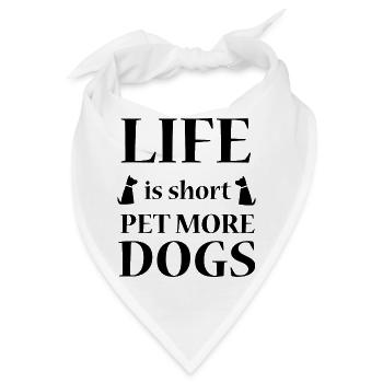 Dog Hund - Bandana - Weiß - Vorne