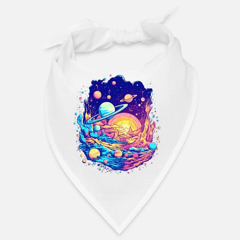 Il y a beaucoup de planètes dans l’espace et dans l’univers Bandana