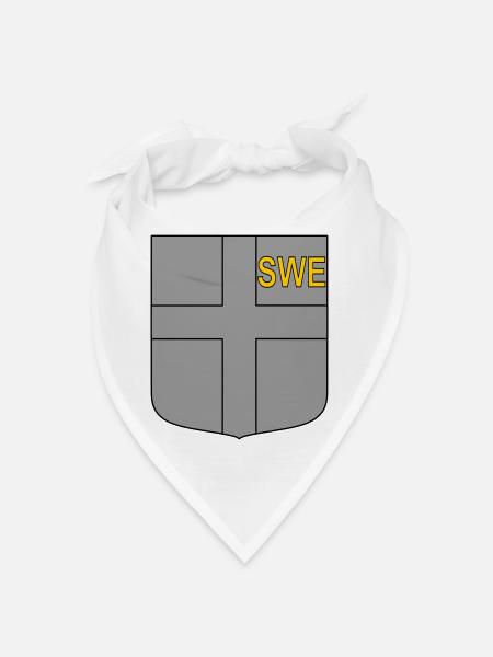 eng tactical shield - Bandana - white - Front