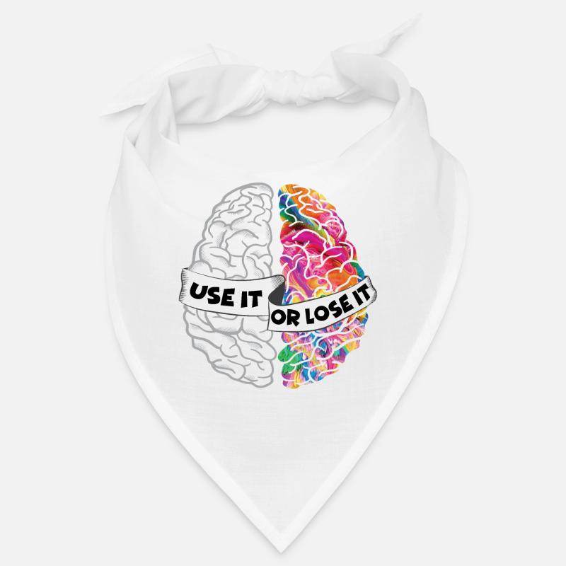 Nutze es oder verliere es - Analytic Creative Brain Bandana