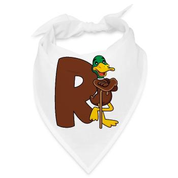 Rente  - Bandana - Weiß - Vorne