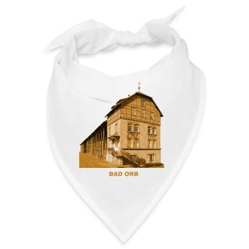 Bad Orb Gradierwerk Main Kinzig Hessen - Bandana - Weiß - Vorne