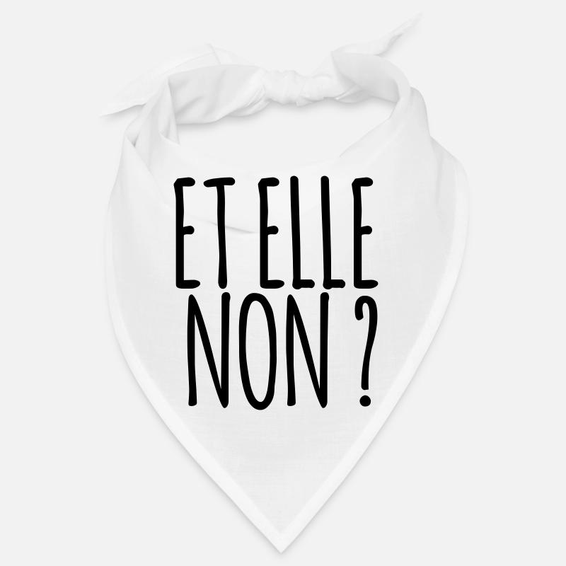 Et elle non ?  Marseille bébé ! - Bandana - blanc