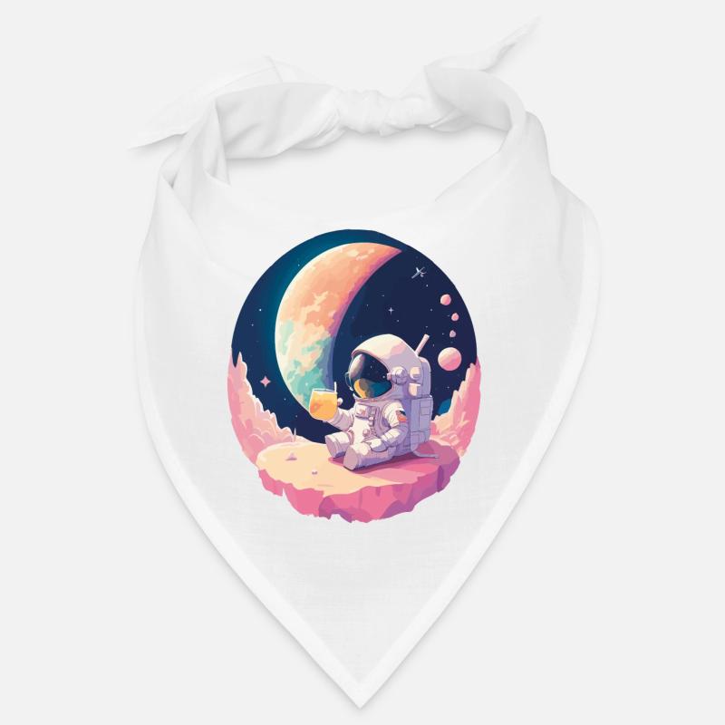 Astronaut trinkt Limo Bandana