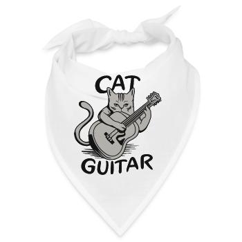Gitarrist - Bandana - Weiß - Vorne