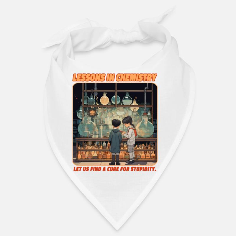 Leçons de chimie - Bandana - blanc