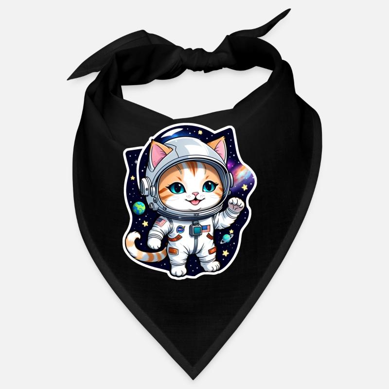 Astronaut Cat - Space Bandana