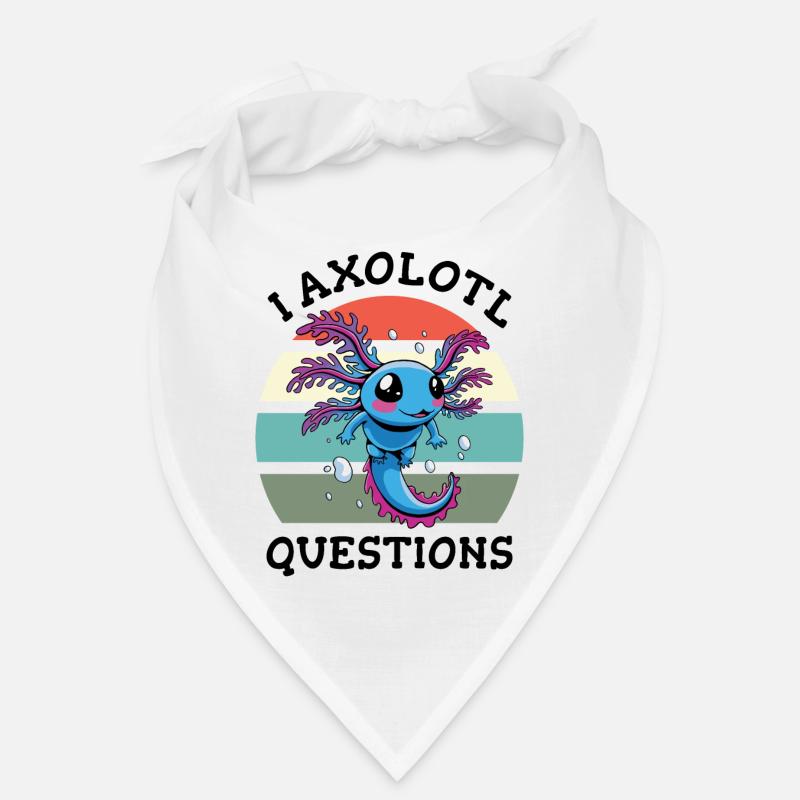 Axolotl pose beaucoup de questions Bandana