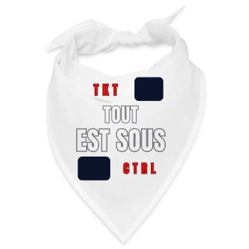 ALLES IM GRIFF - Bandana - Weiß - Vorne