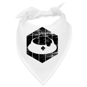 Heimtier - Bandana - Weiß - Vorne
