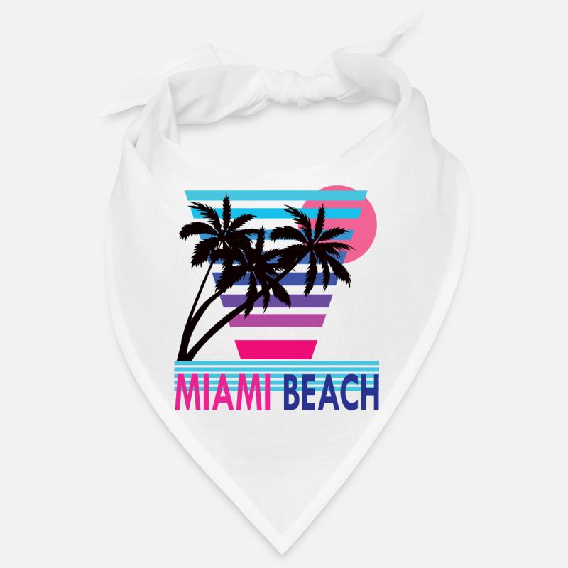 PLAGE DE MIAMI Bandana