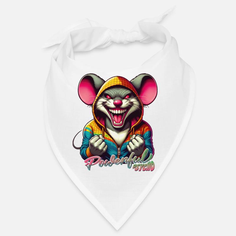 Powerful Psycho Mouse Bandana