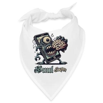 seele seelenfresser souleater handy young blood - Bandana - Weiß - Vorne