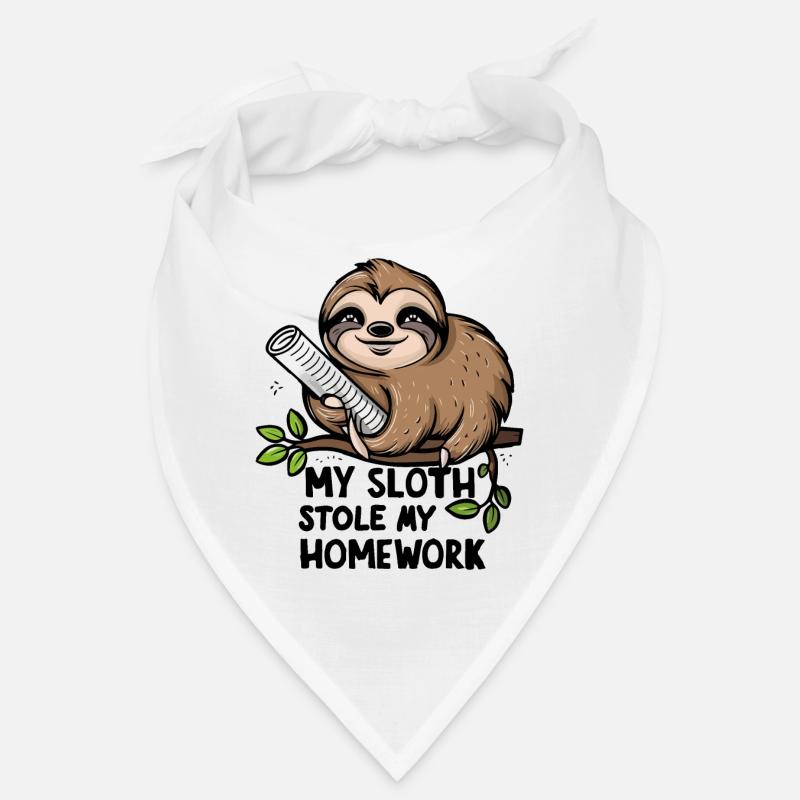 My sloth stole my homework Bandana