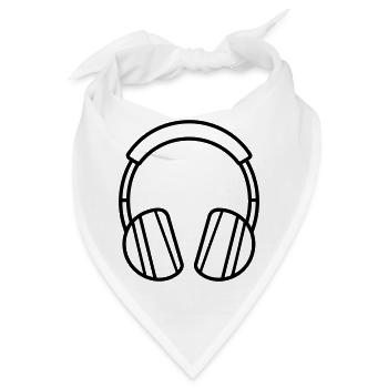 Gaming-Headset - Bandana - Weiß - Vorne