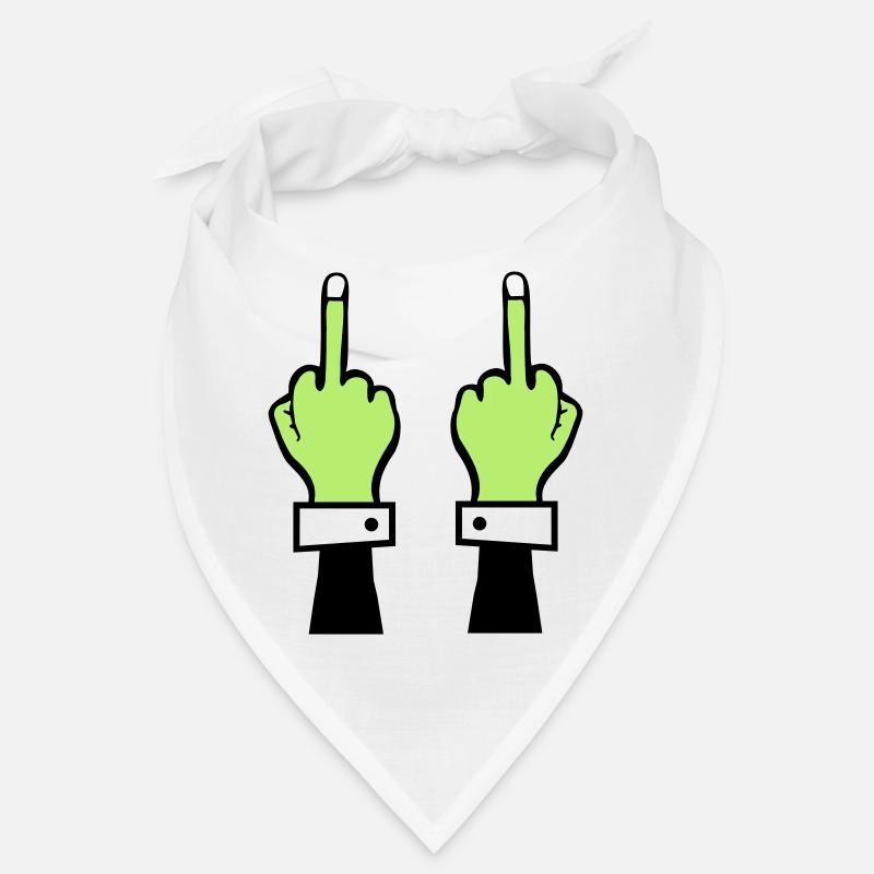 Zombie Hand Middle Finger 2 Bandana