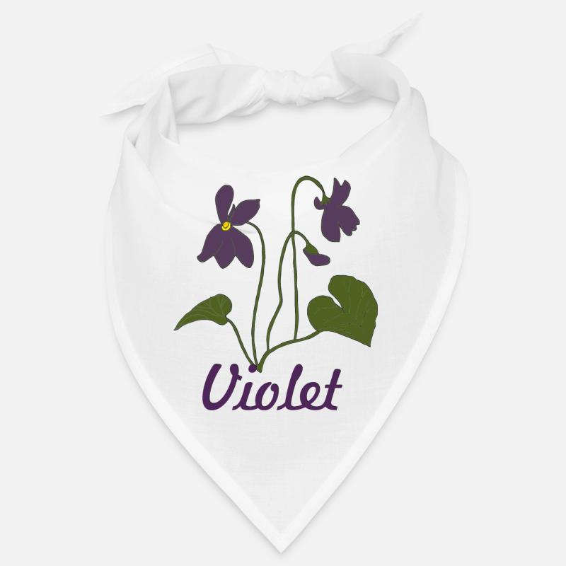 Violet Violet - Bandana - blanc