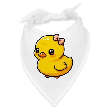 Ente Ente Ente Ente Ente - Bandana - Weiß - Vorne