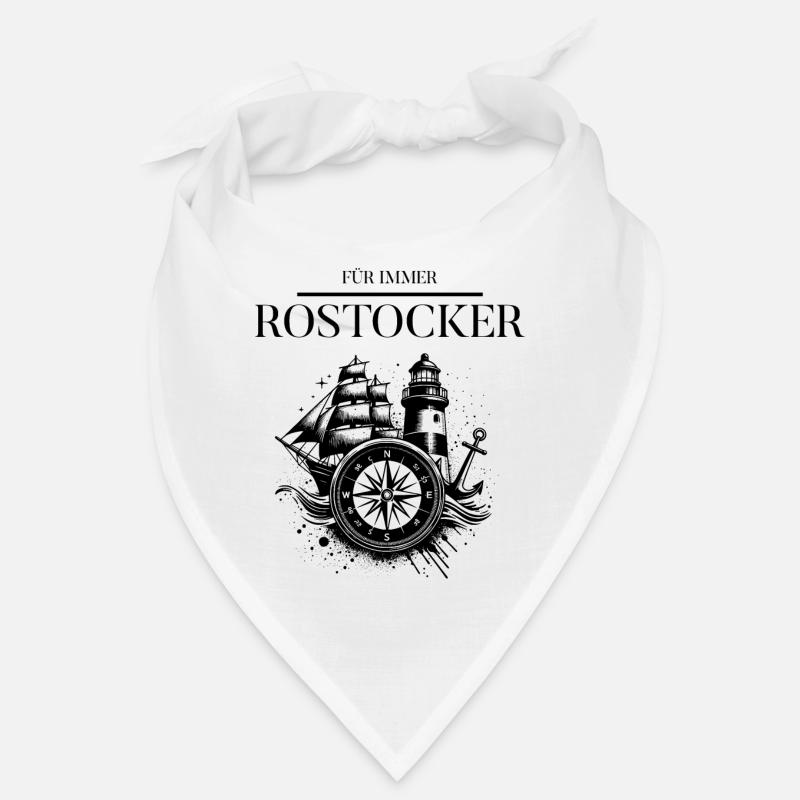 Forever Rostocker With Lighthouse and Compass Bandana