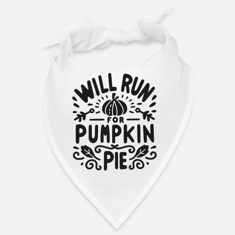 Will Run for Pumpkin Pie Bandana
