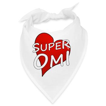 SUPER OMI - Bandana - Weiß - Vorne