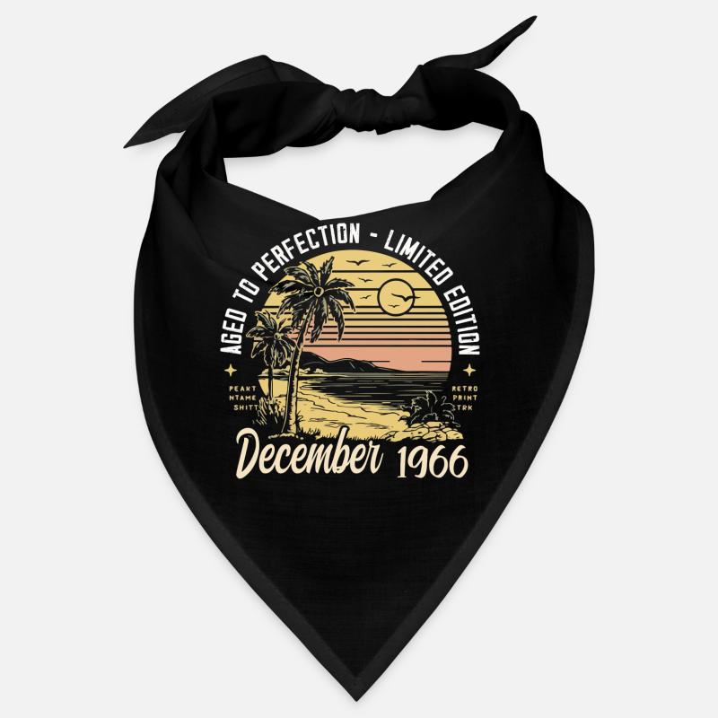 Décembre 1966 Cadeau d’anniversaire Décembre 1966 Bandana